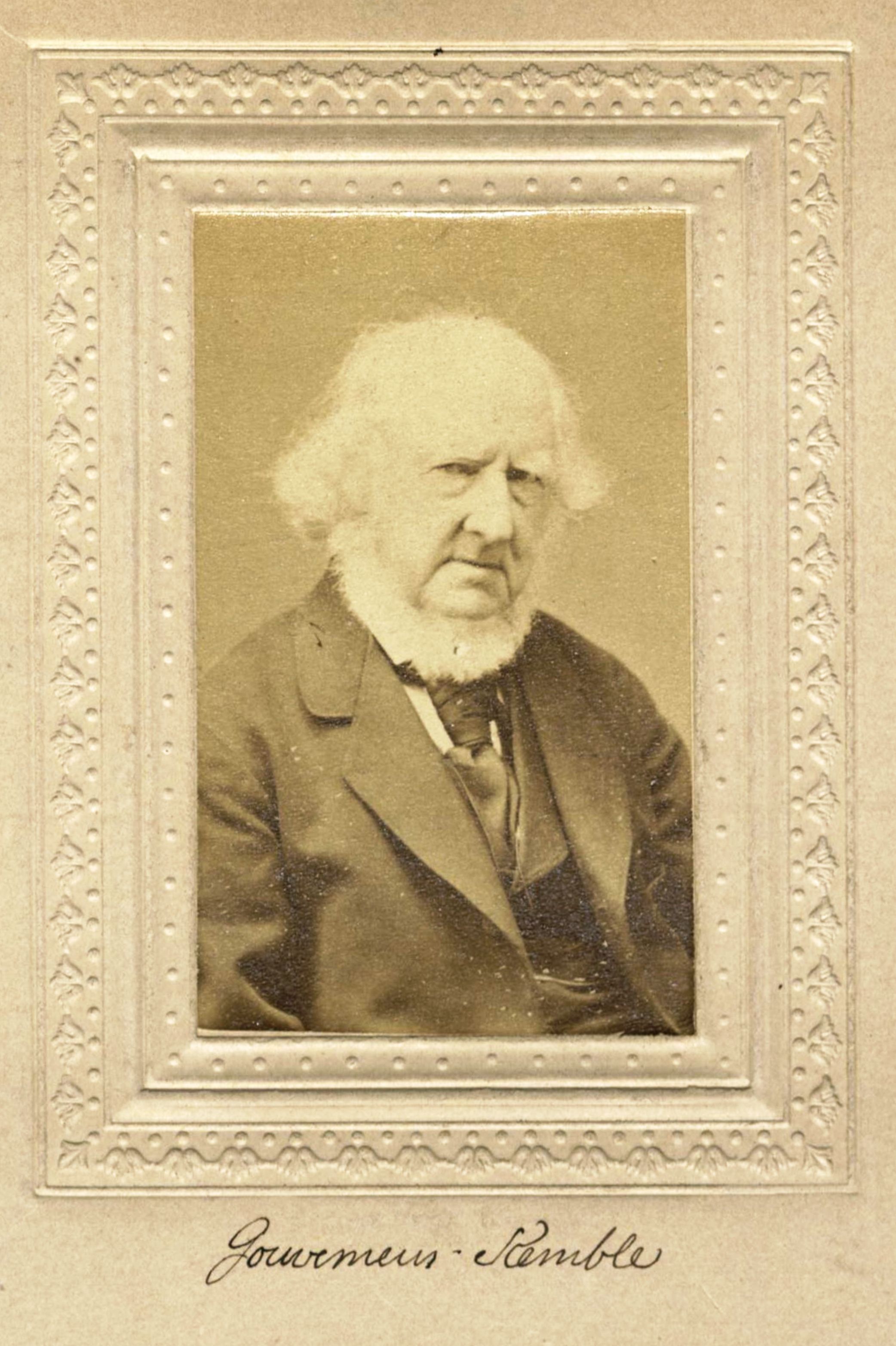 Member portrait of Gouverneur Kemble